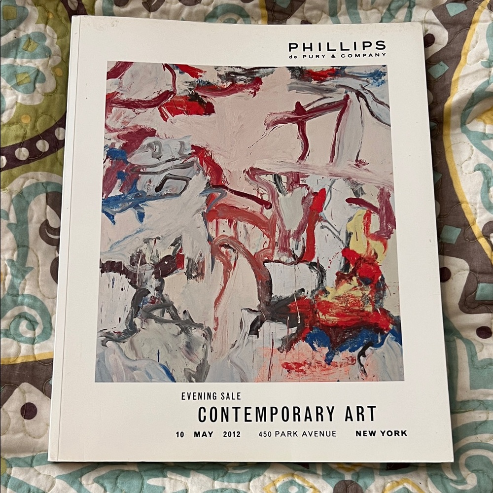 🔥PHILLIPS NEW YORK CONTEMPORARY ART AUCTION BOOK MAY 2012